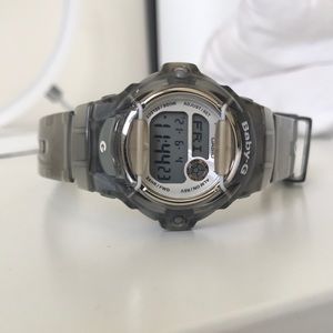 Baby g-shock watch grey